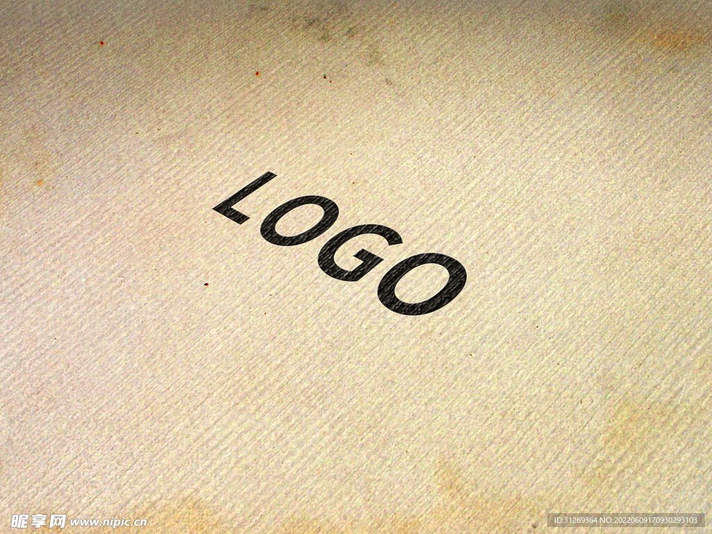 logo样机效果图