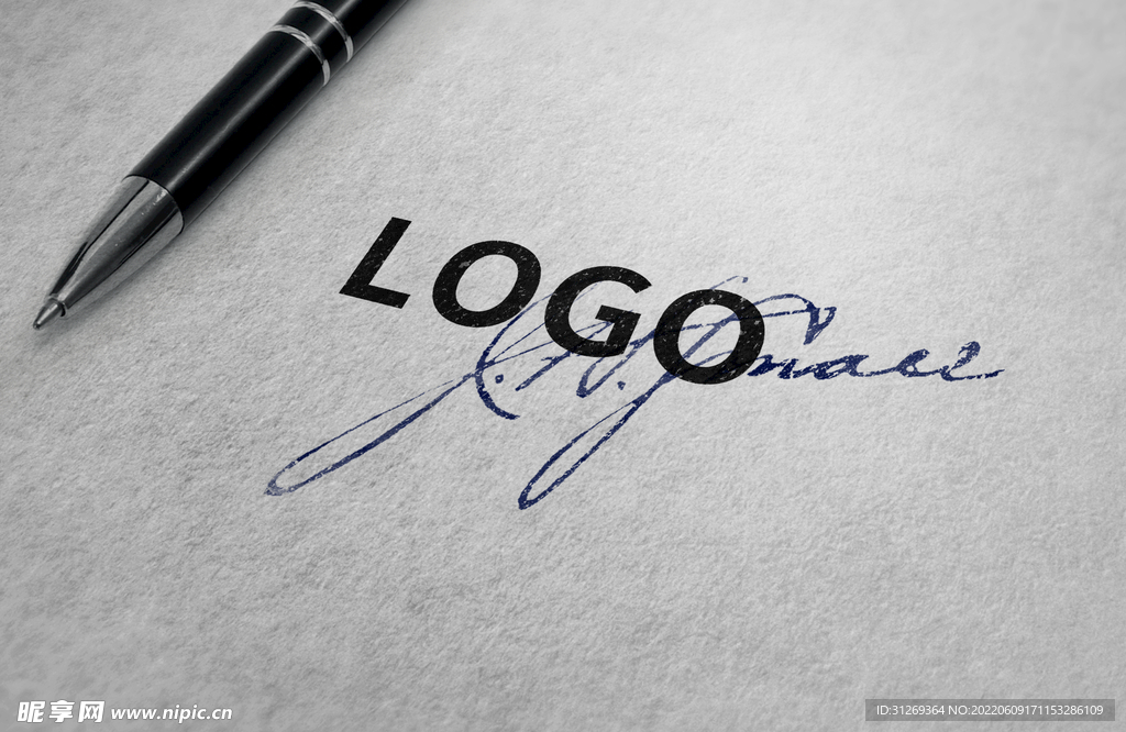 logo样机效果图