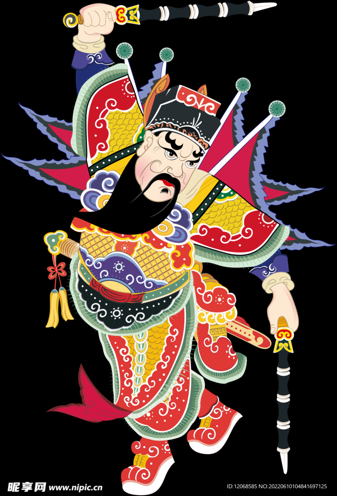 门神 财神 