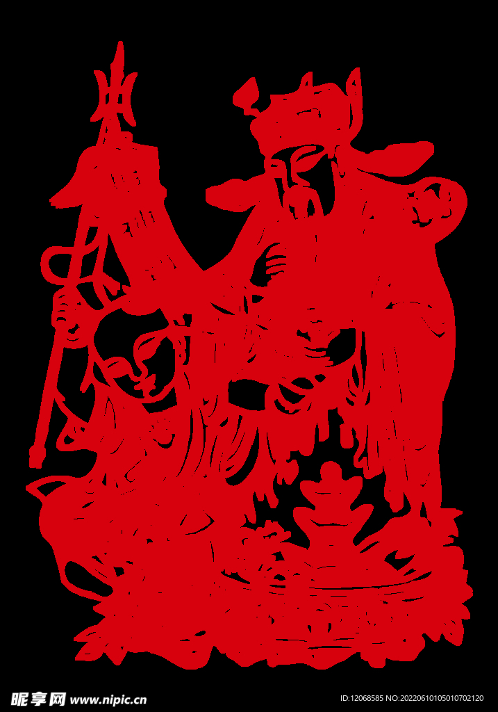门神 财神 