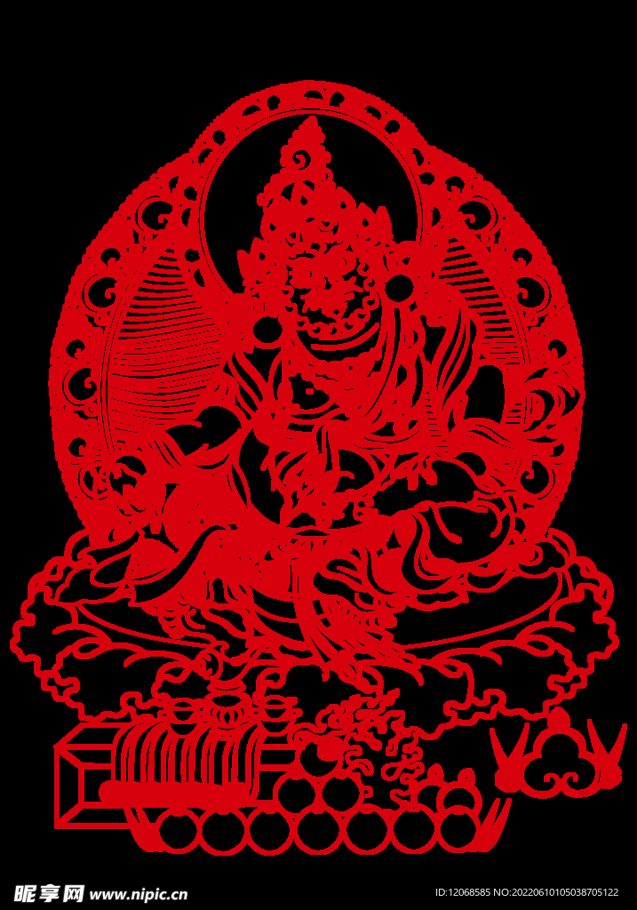 门神财神