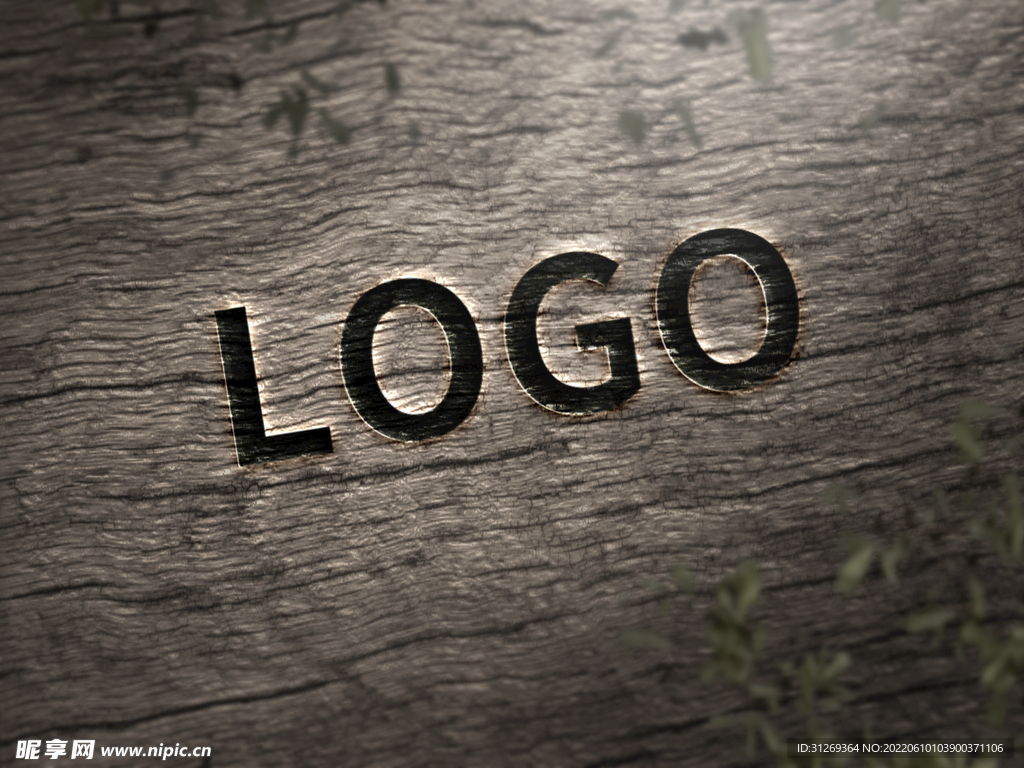 logo样机效果图场景 
