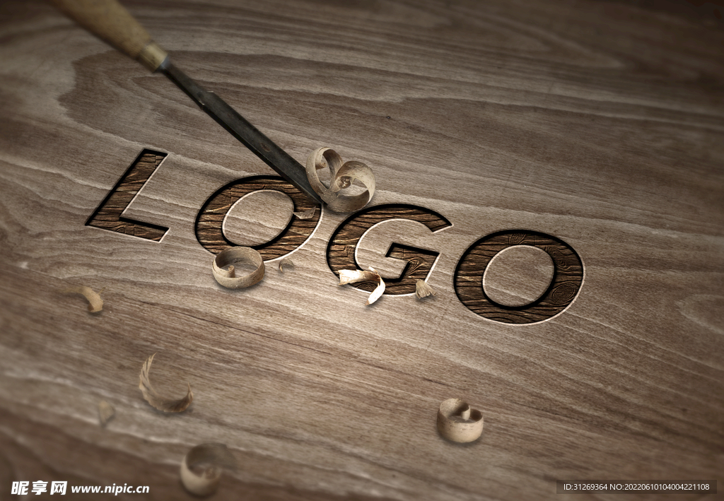 logo样机效果图