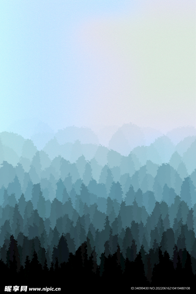 晶格多边形渐变背景