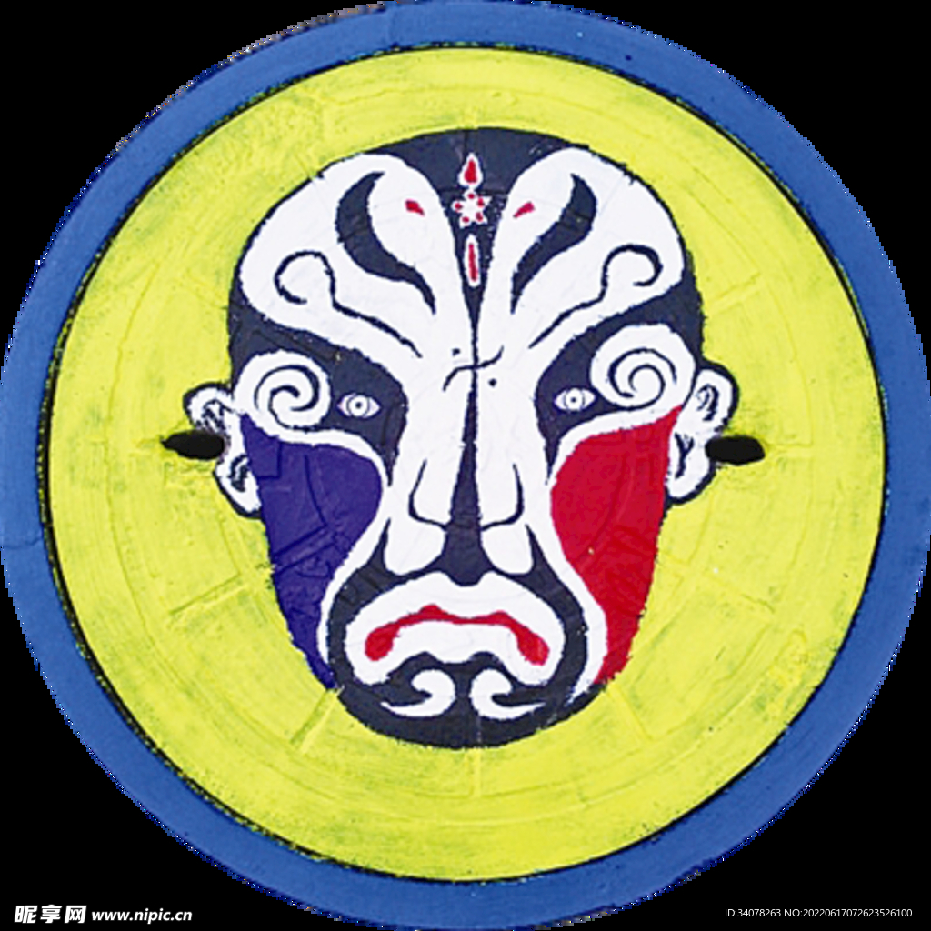 井盖涂鸦