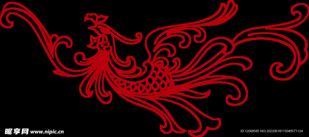 传统凤
