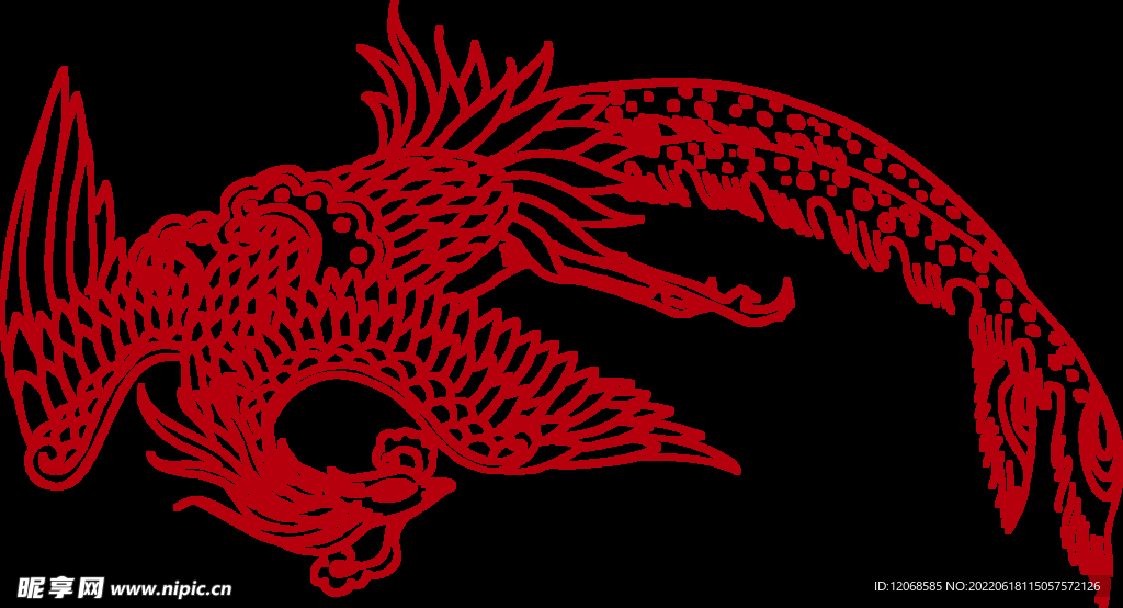 传统凤纹