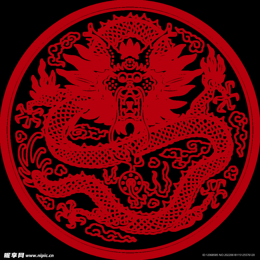 传统龙纹