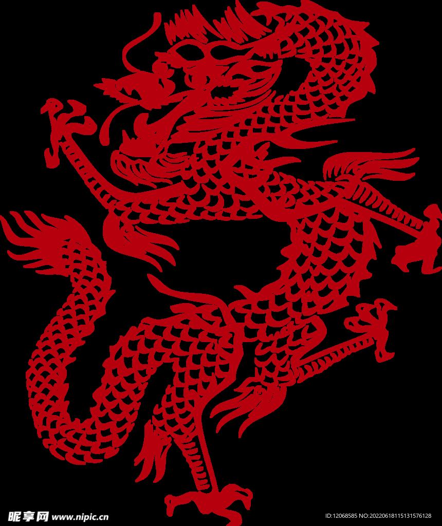 传统龙纹