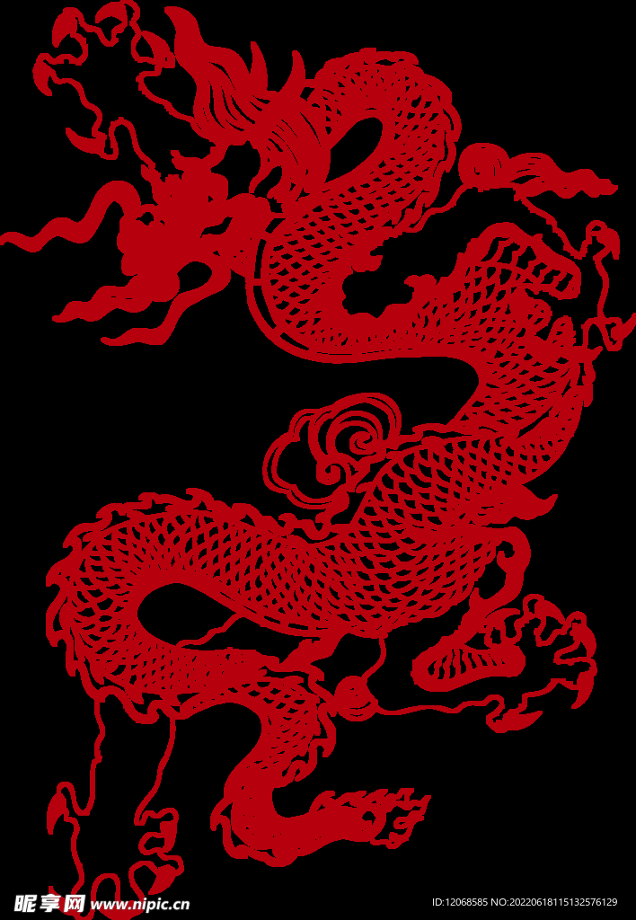 传统龙纹