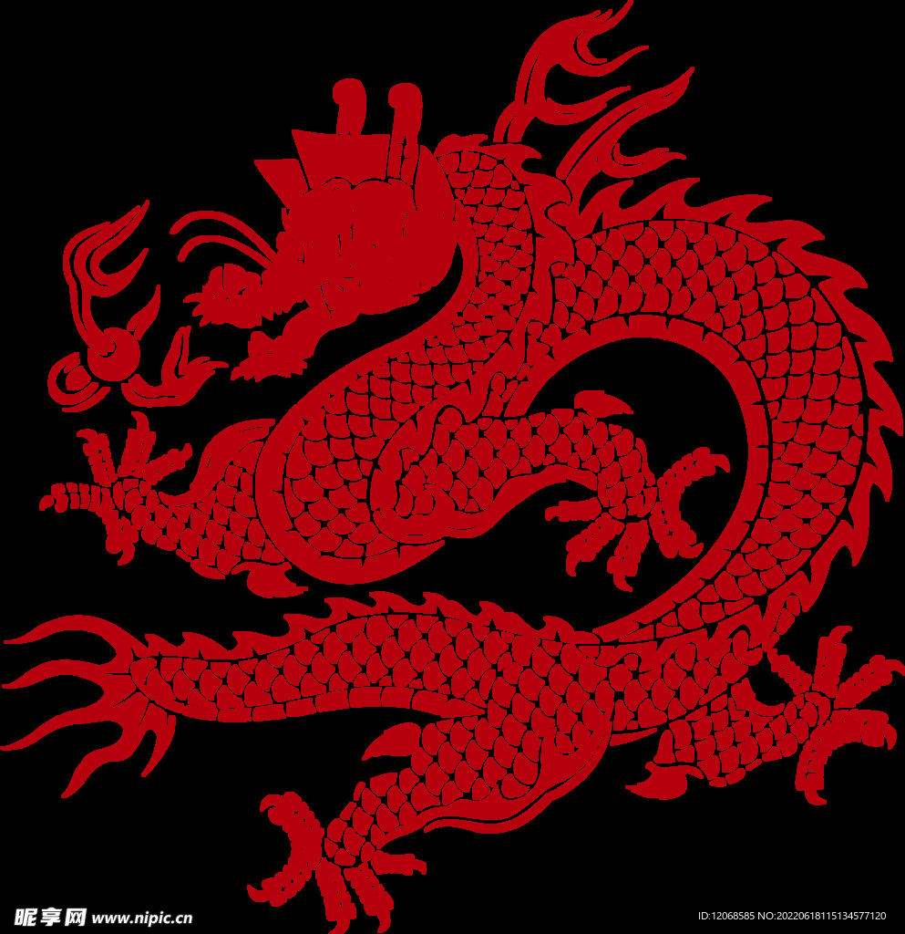 传统龙纹