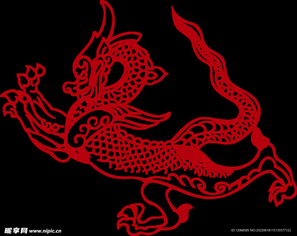 传统龙纹