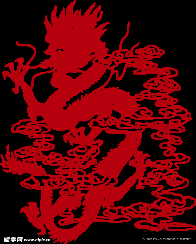 传统龙纹
