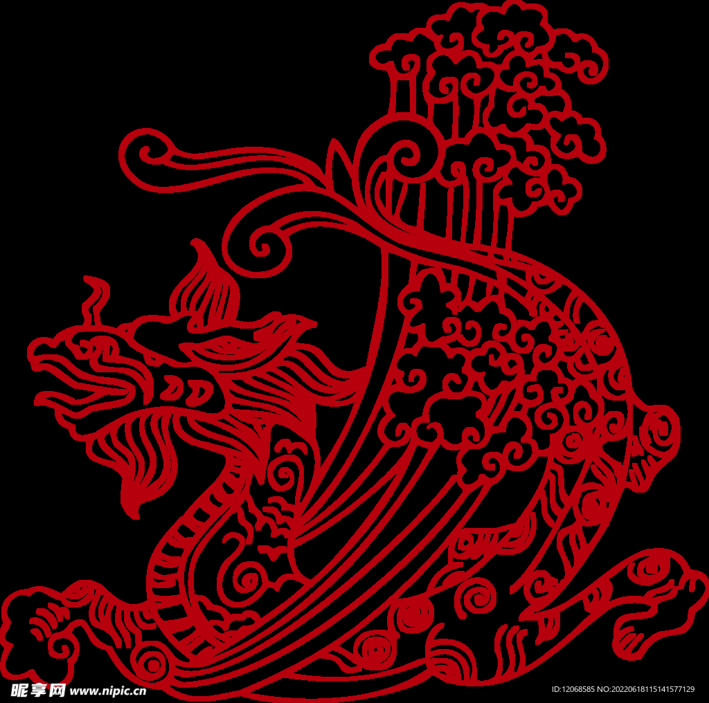 传统龙纹