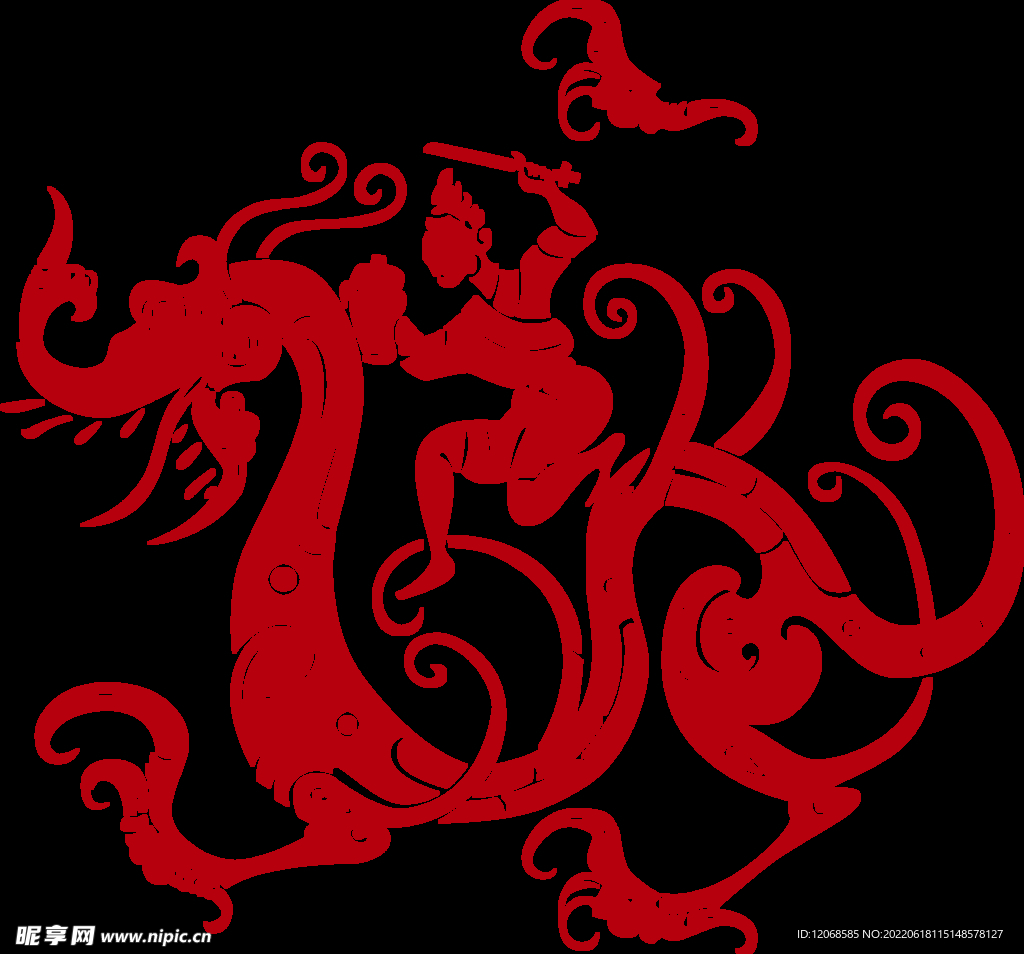 汉画龙纹