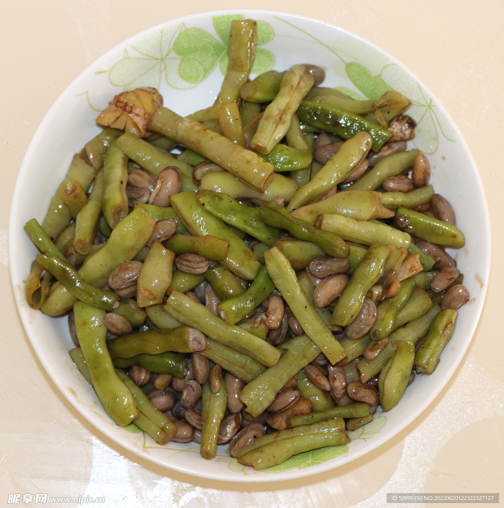 农家炒豆角