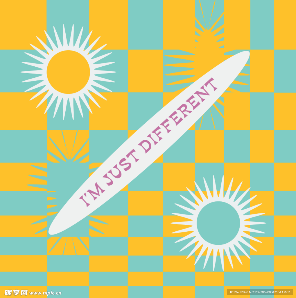 长方形不规则背景图 