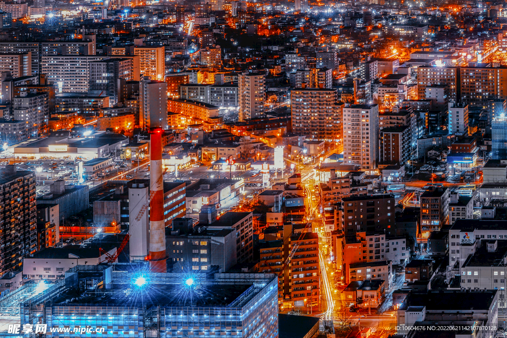 日本札幌夜景