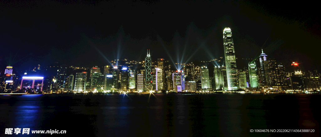 城市夜景图 
