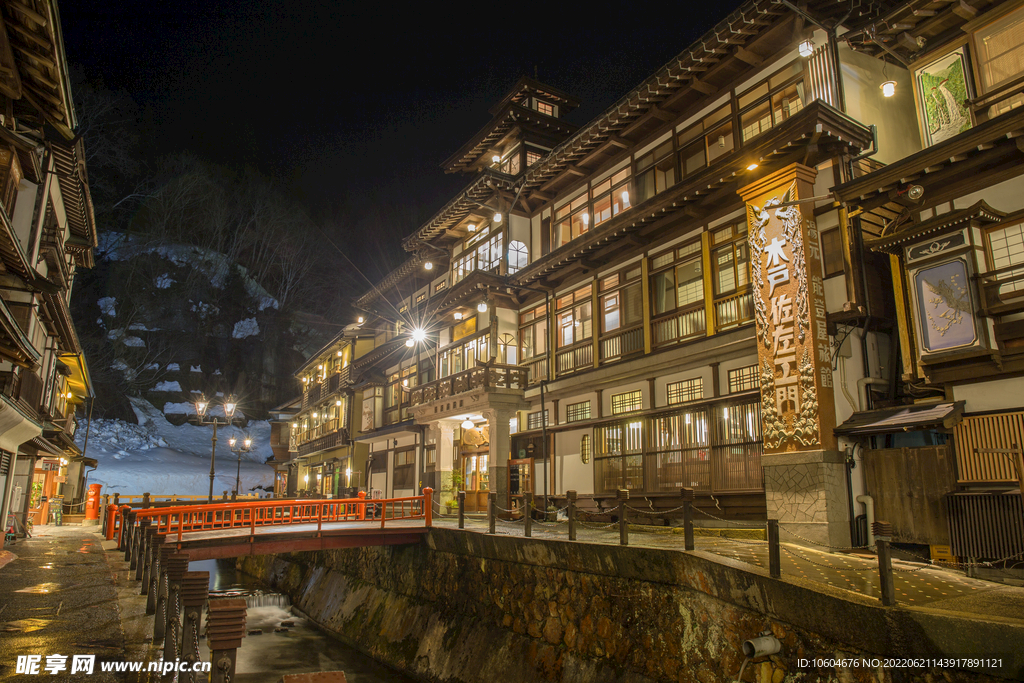 城市夜景图