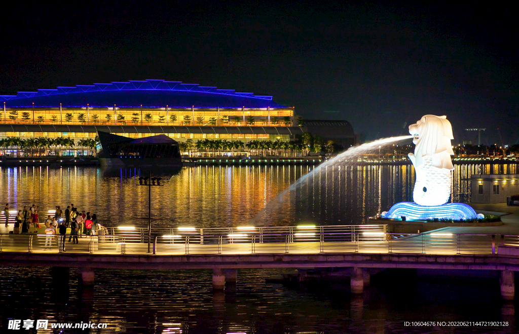 城市夜景图