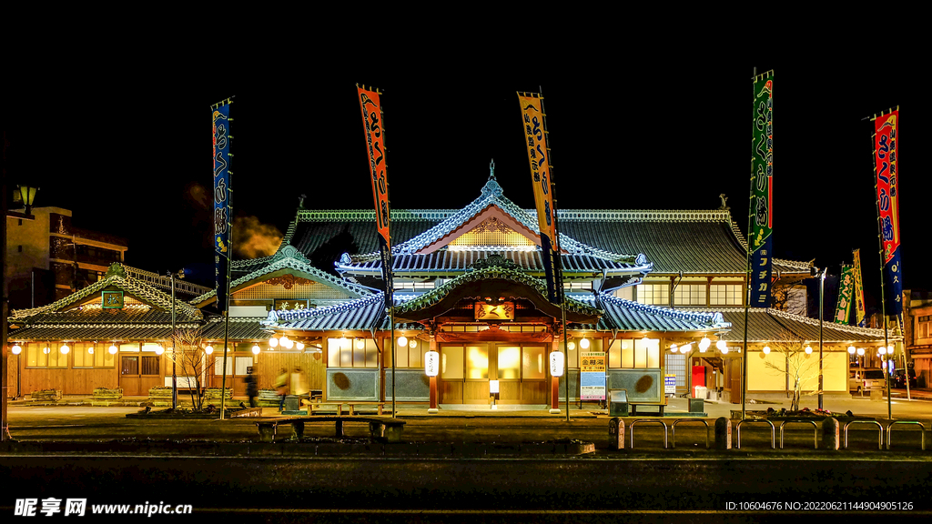 城市夜景图