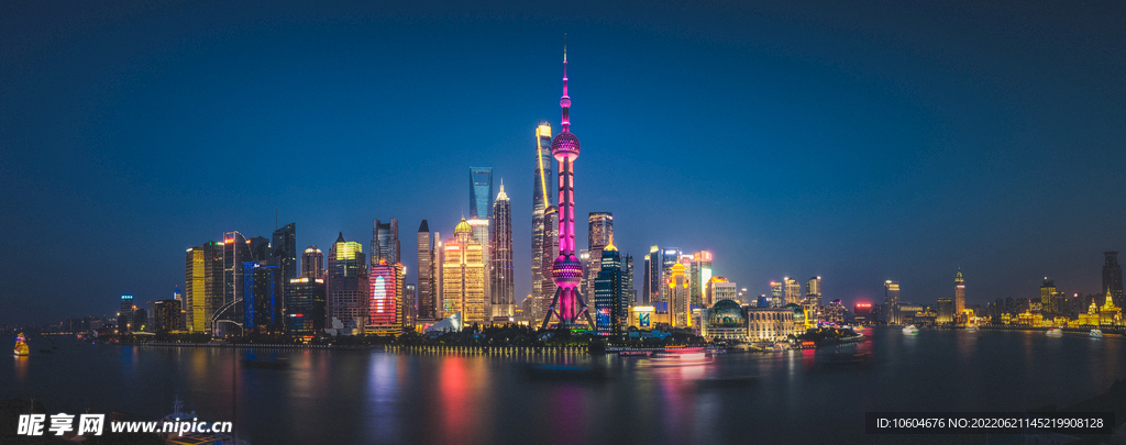 城市夜景图