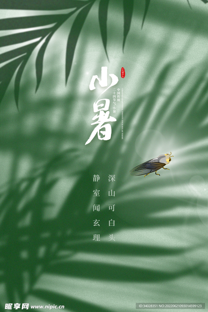 小暑海报