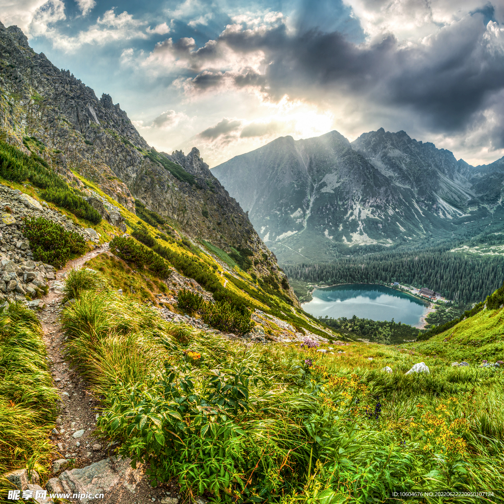 山水风景  唯美风景  山脉 