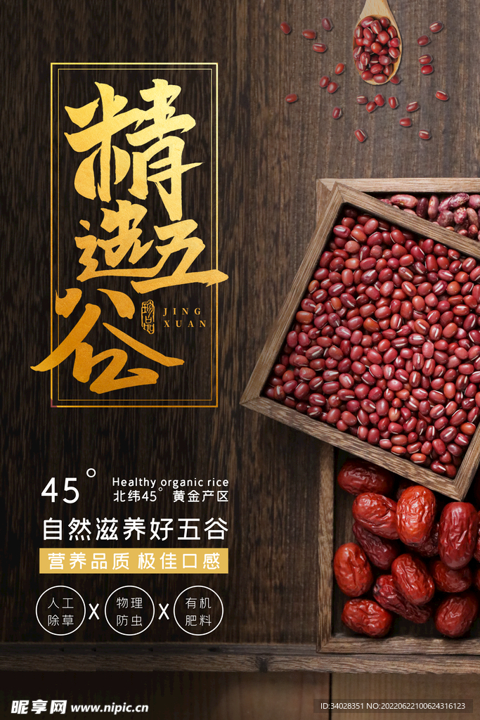 五谷杂粮海报