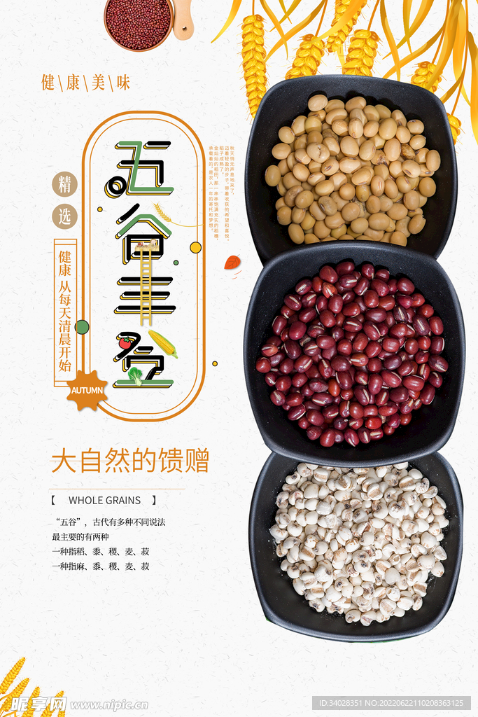五谷杂粮海报