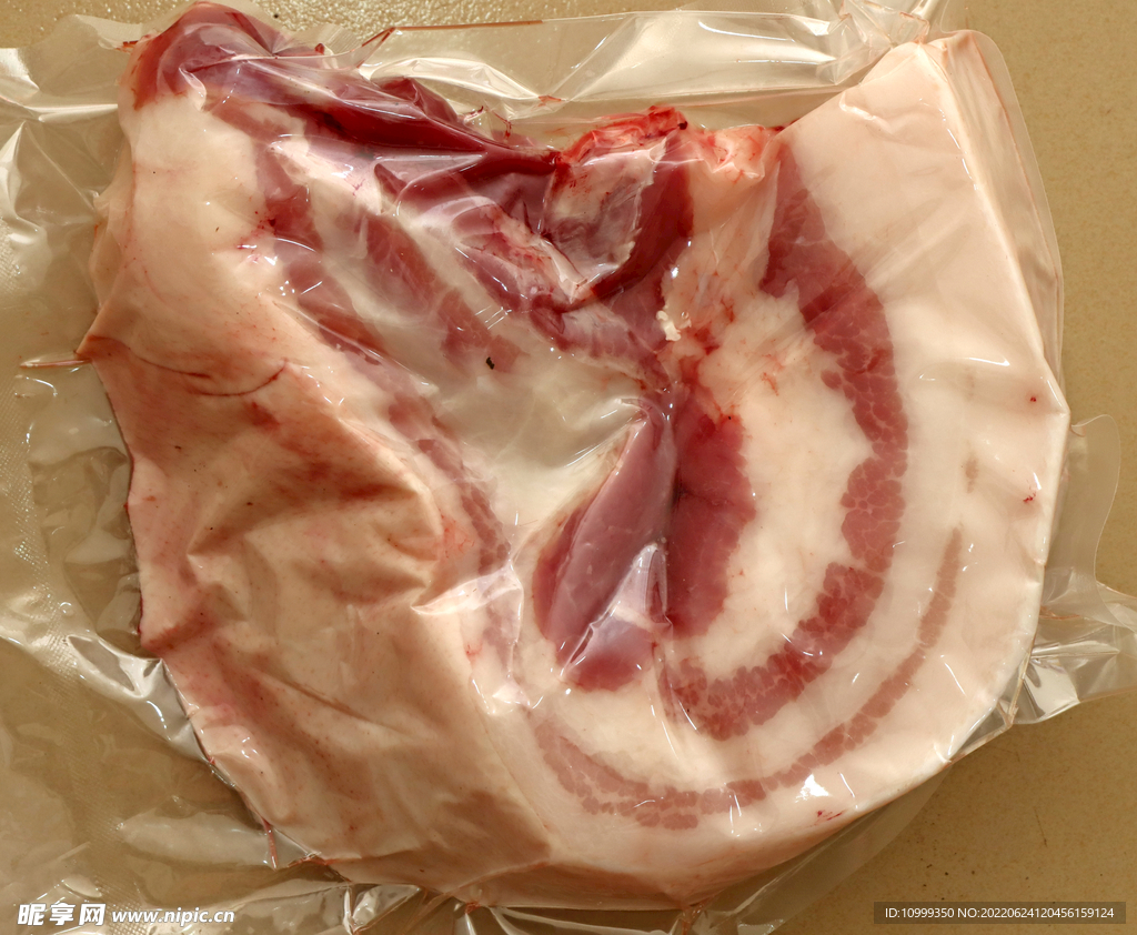 真空装猪肉