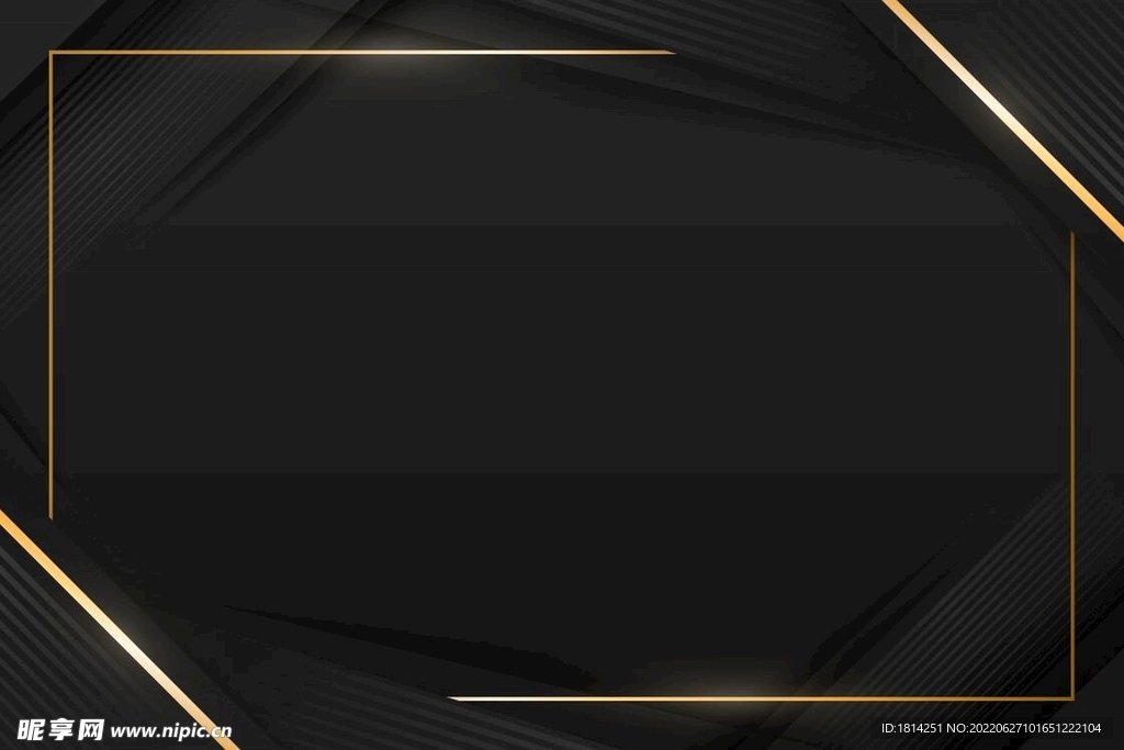 高档黑金背景