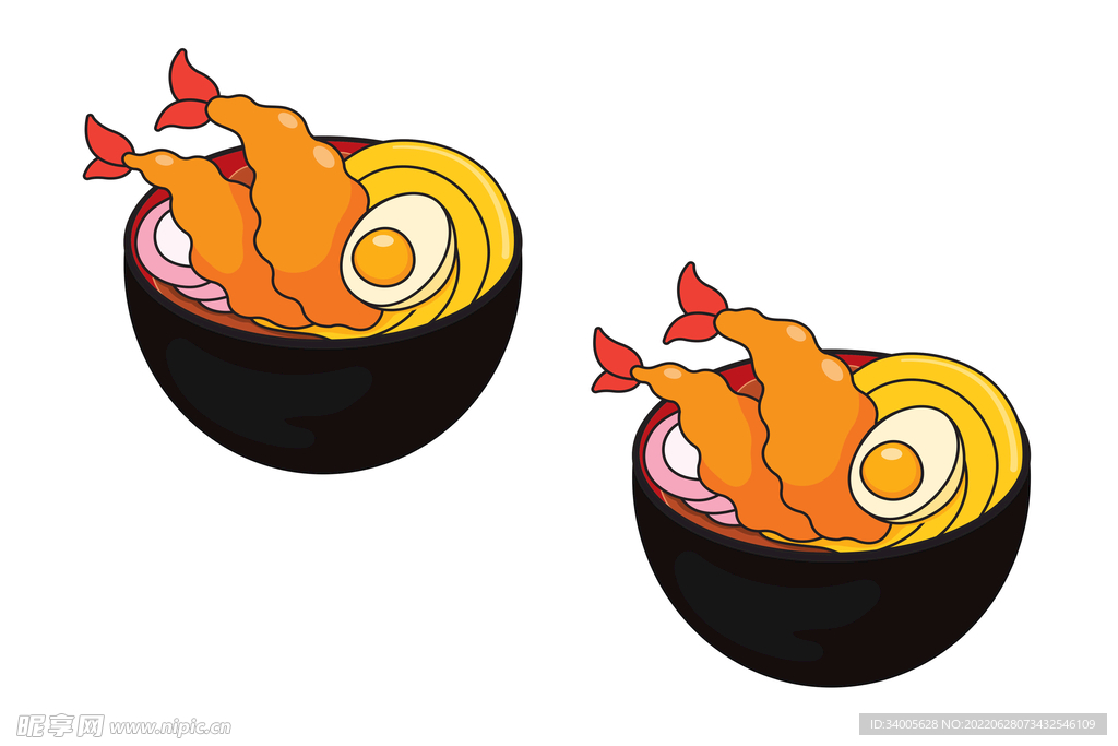 鸡蛋鸡腿面