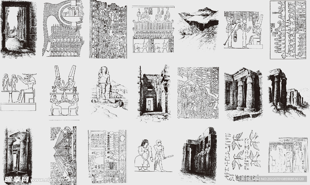 古埃及插图