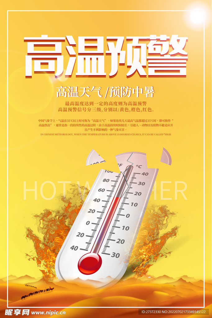夏季防暑海报