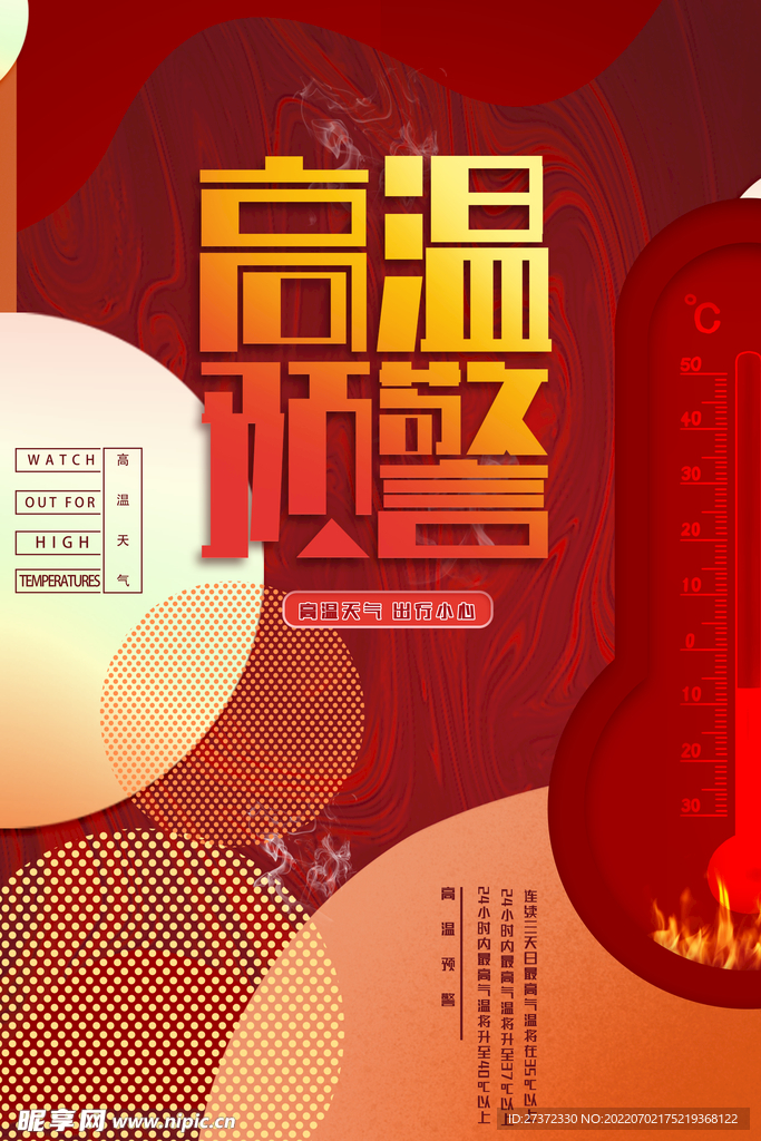 夏季防暑海报