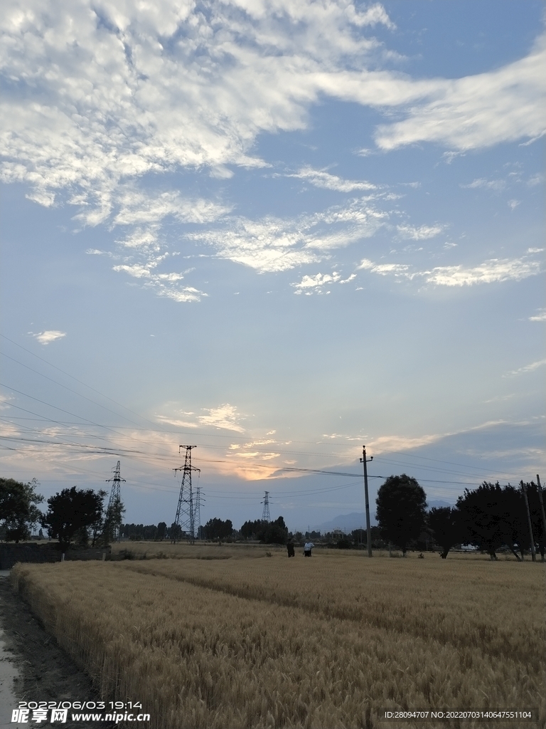 天空