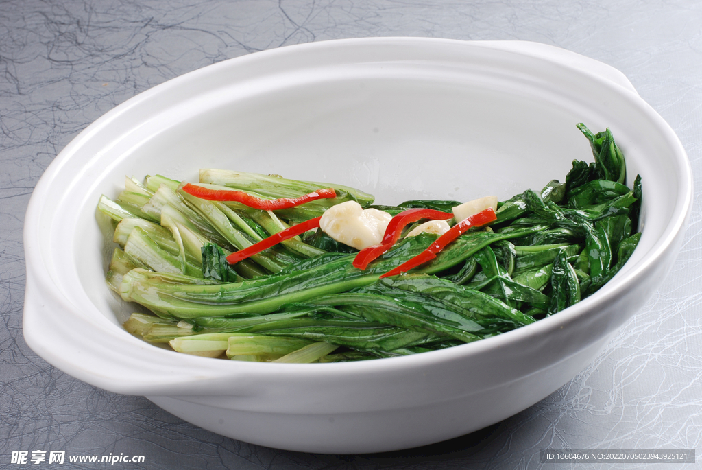 生炒油麦菜