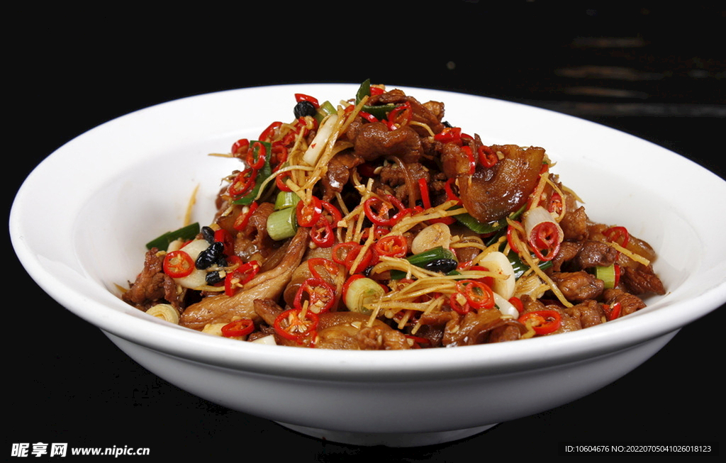 肉丝炒肉片
