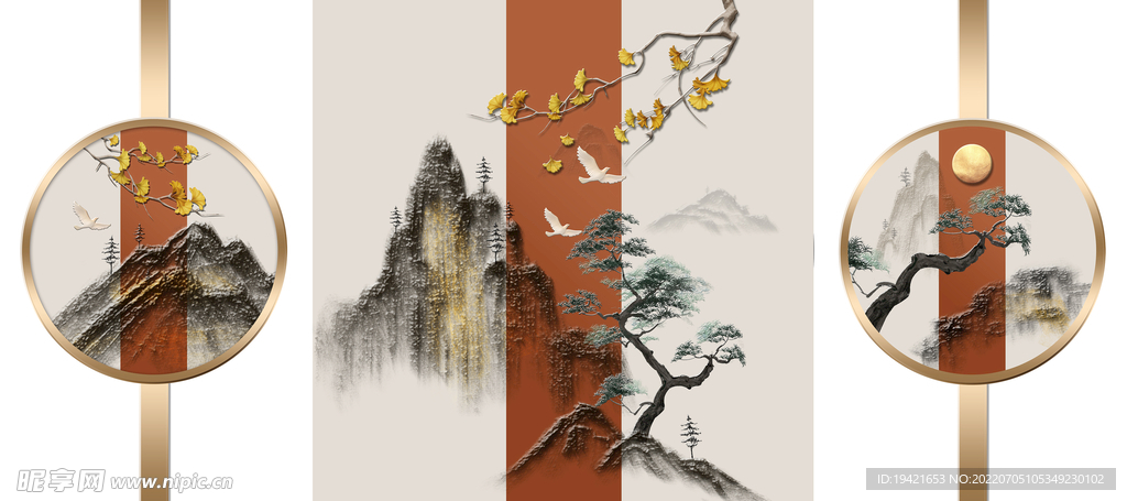  中式装饰画