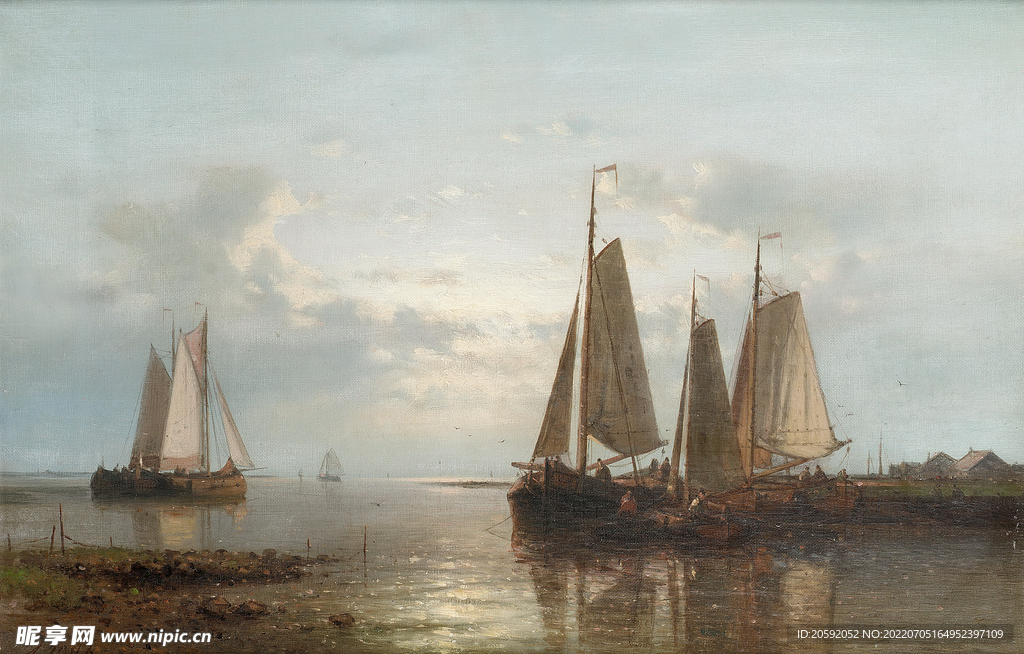 油画 