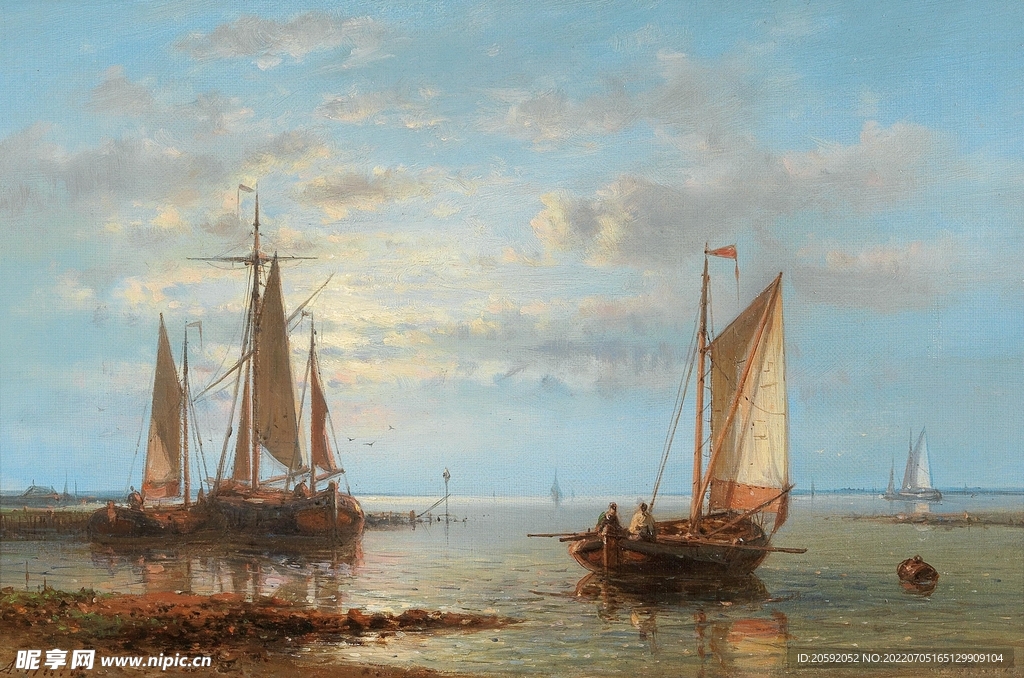 油画 