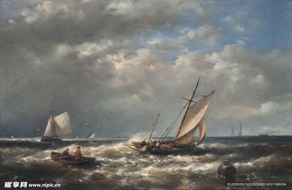 油画  