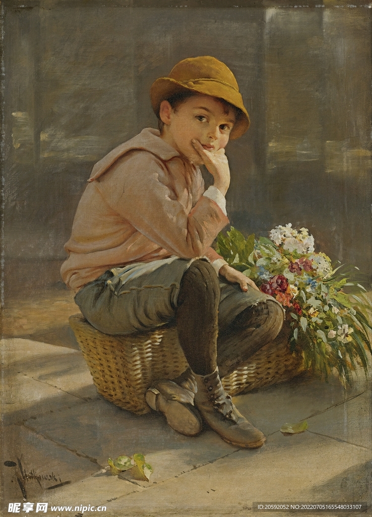 油画 