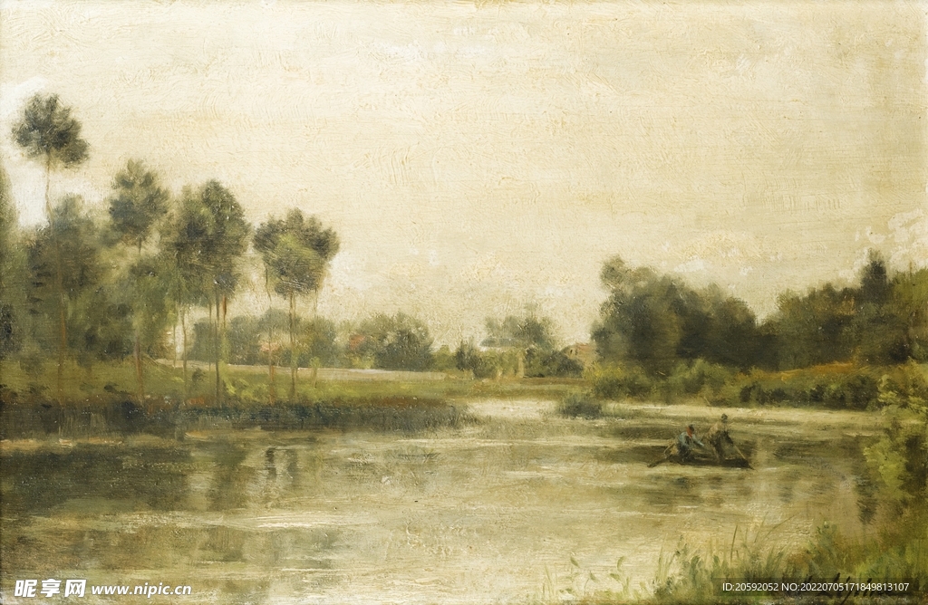 油画 