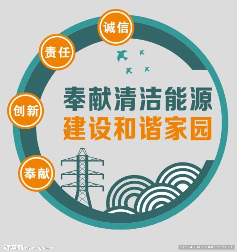 国家电网展板