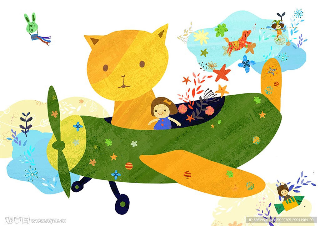 猫咪插画