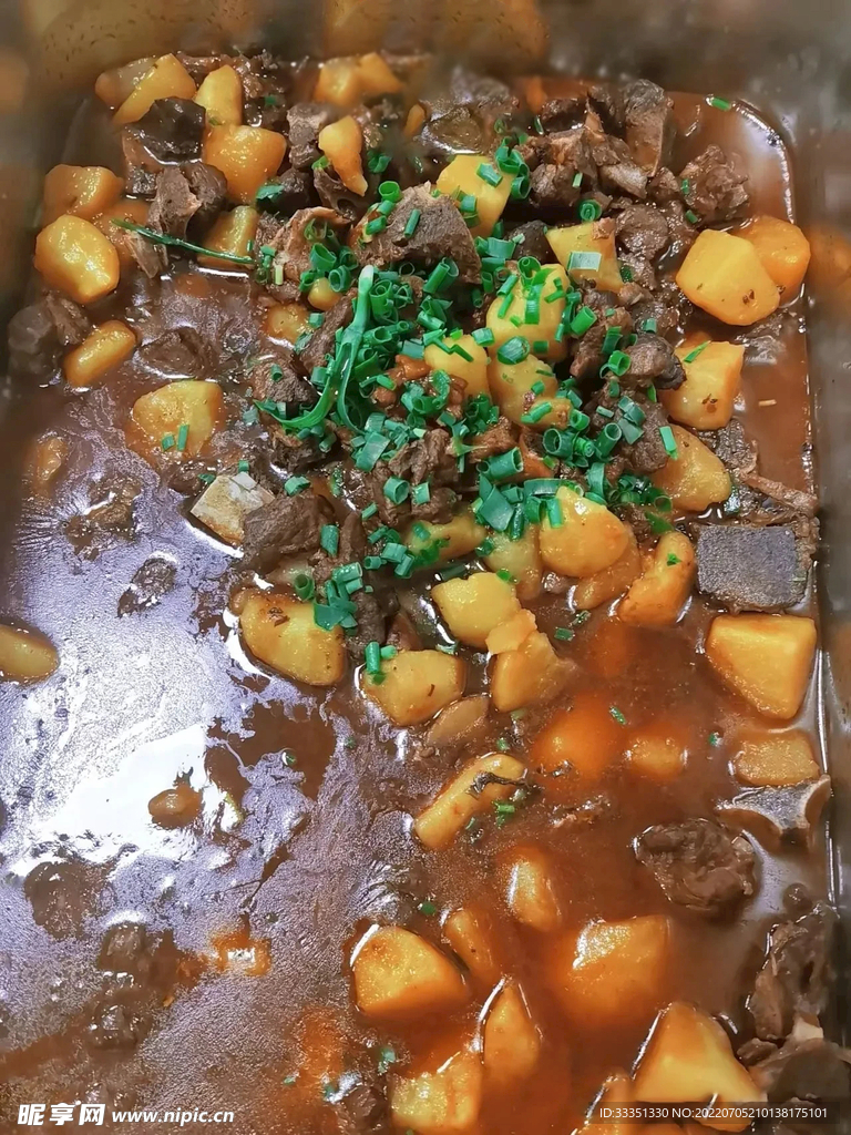 土豆烧牛肉