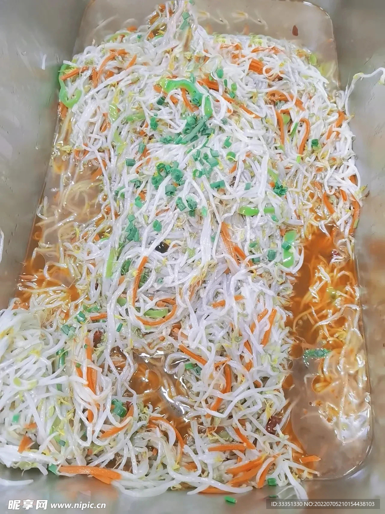 豆芽三丝